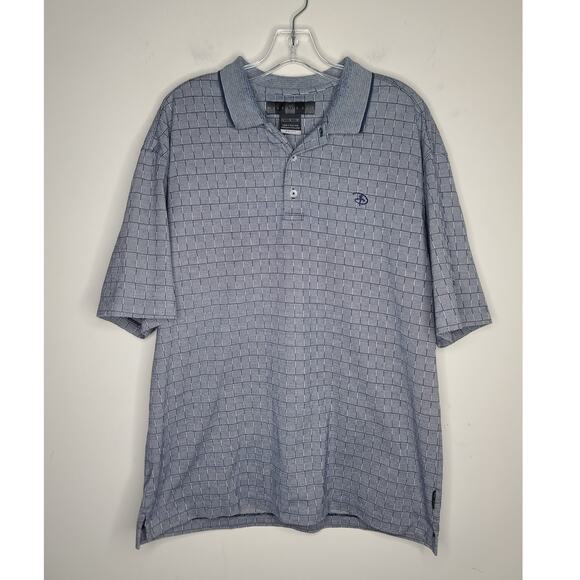 Nike Golf DriFit Walt Disney grey blue short sleeve polo shirt - large - Picture 1 of 9